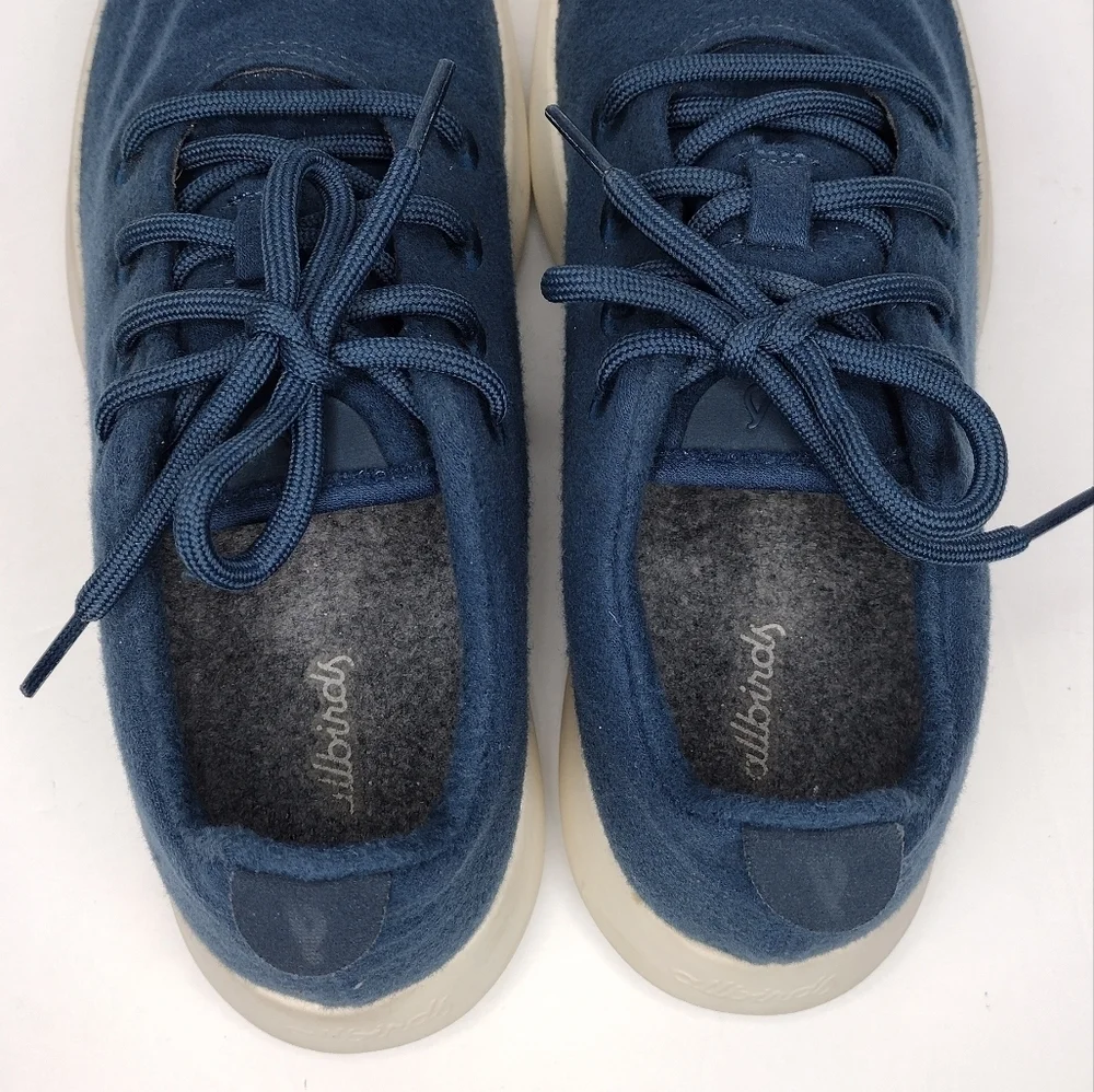 Allbirds WR Wool Runner Blue Men's Training Running Athletic Shoes Sz M10